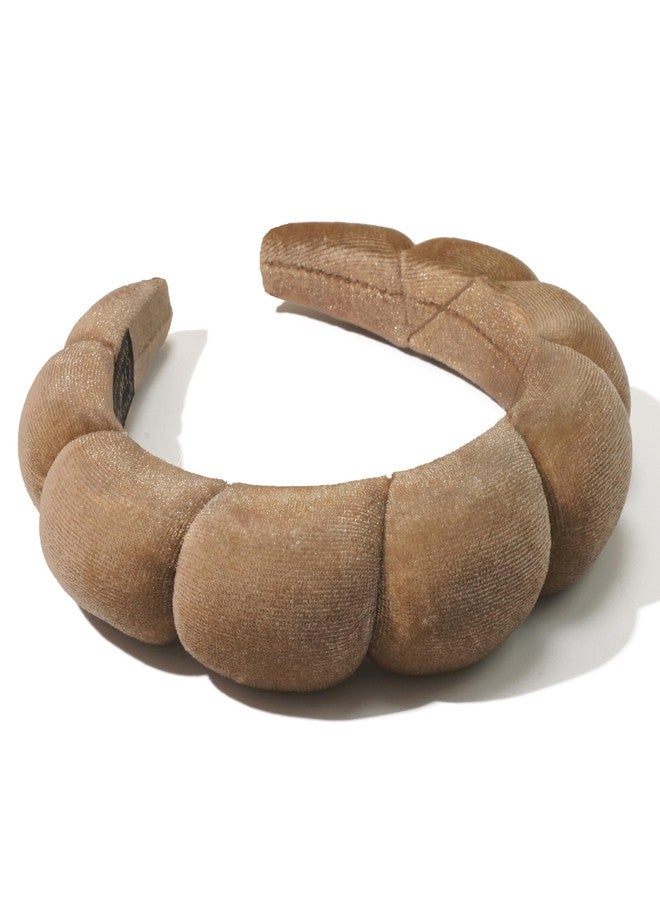 اييشا طوق رأس سبا من عائشة براون لغسل الوجه، إسفنجة، طوق رأس للمكياج، طوق رأس للعناية بالبشرة، طوق شعر ناعم لتنظيف الوجه - Image 4